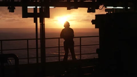 Offshore Sunrise 스톡 동영상 233736289