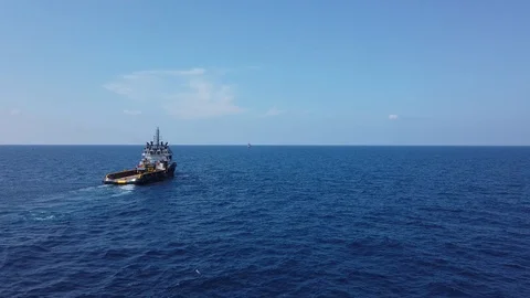 Offshore Supply Vessel Stock Footage 116790789