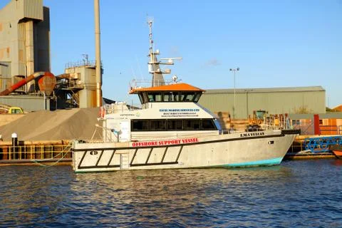 Offshore support vehicle Stock Photos
