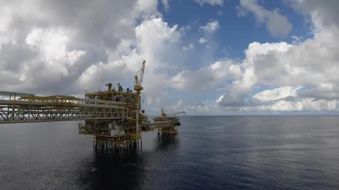 Offshore time lapse. Stock Footage 105624805