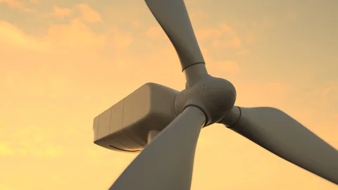 Offshore wind turbines. Stock-Footage 89581469