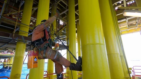 Offshore workers. Stock-Footage 99142115