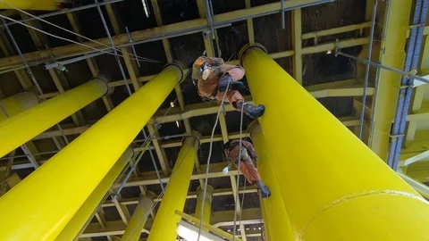 Offshore workers. Stock-Footage 99145141