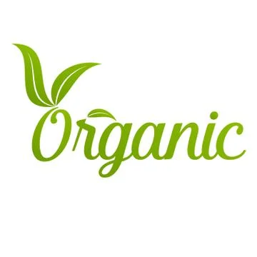Oganic Green vector Stock Illustration