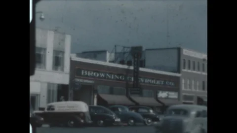 Ogden Utah 1947 Stock Footage 114583475