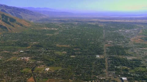 Ogden Utah Aerials Stock Footage 10795991