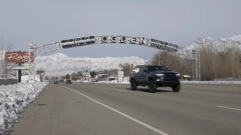 Ogden Utah Video stock 120696491