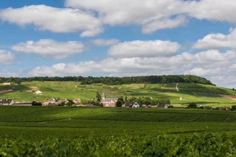 Oger in Champagne District Stock Photos