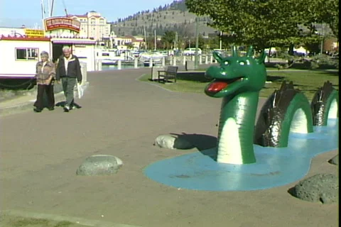 Ogopogo-pan Stock Footage 819284