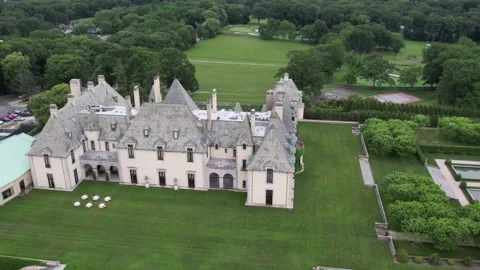Oheka castle Stock Footage 157190785