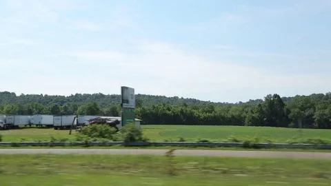 Ohio Rural Driving 3 Stock Footage 79032358