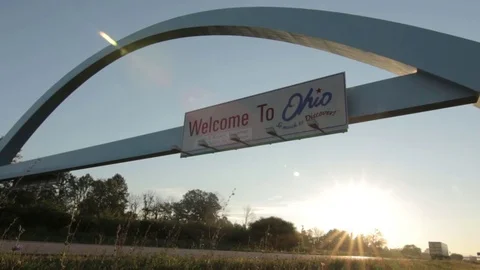 Ohio Sign 2 Stockbeeldmateriaal 79032424