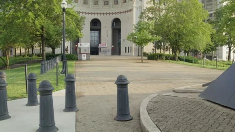 Ohio Stadium on the campus of Ohio State University. Stock-Footage 341472265