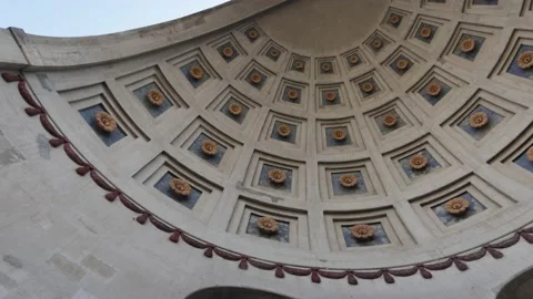 Ohio Stadium ceiling on the campus of Ohio State University in Columbus, Stock Footage 206024676