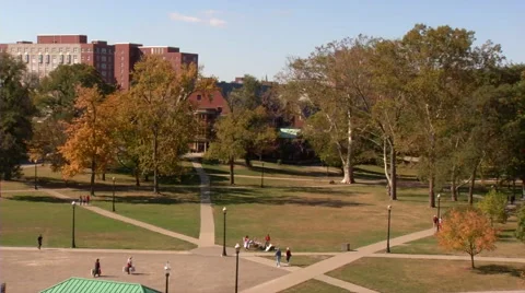 The Ohio State Oval Campus Stock Footage 63840892