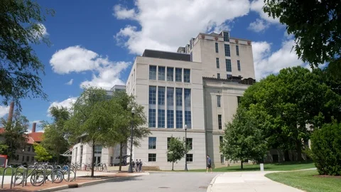 The Ohio State University - Thompson Library 2160p Stock Footage 111092591
