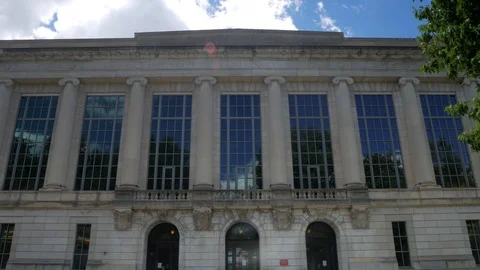The Ohio State University - Thompson Library 2160p Stock Footage 111093584