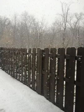 Ohio Winter 스톡 사진