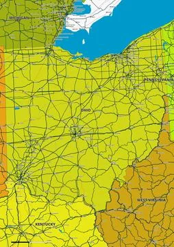 Ohio.eps Stock Illustration