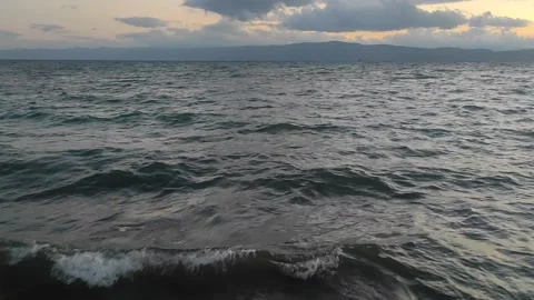 Ohrid lake Stock Footage 200162451