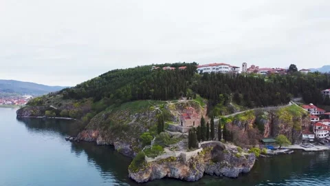 Ohrid Lake Stock Footage 242994407
