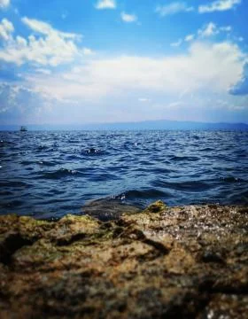 Ohrid Lake Foto stock
