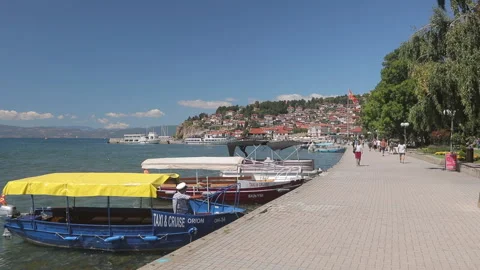 Ohrid Macedonia. Stock Footage 138695493