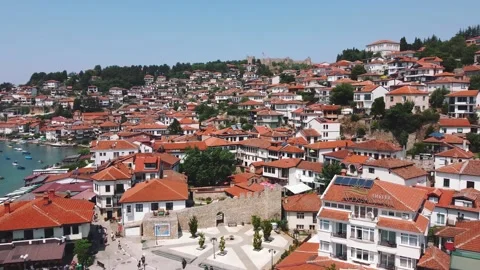 Ohrid - Old City 스톡 동영상 171165466