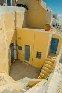 Oia architecture Stock Photos