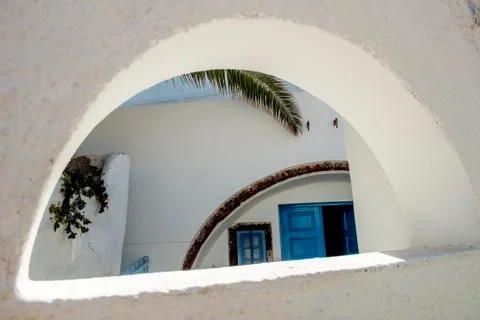 Oia architecture Stock Photos