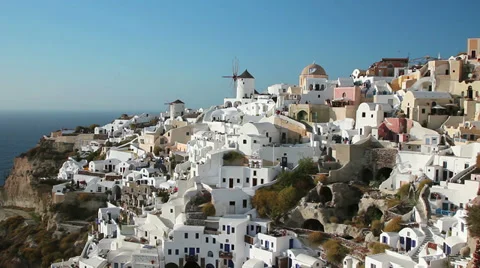Oia Santorini Stock Footage 32410993