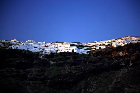 Oia santorini Stock Photos