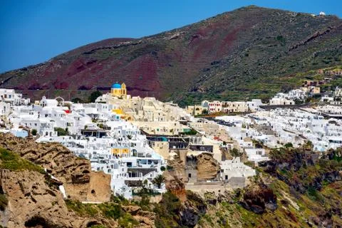 Oia view Stock Photos