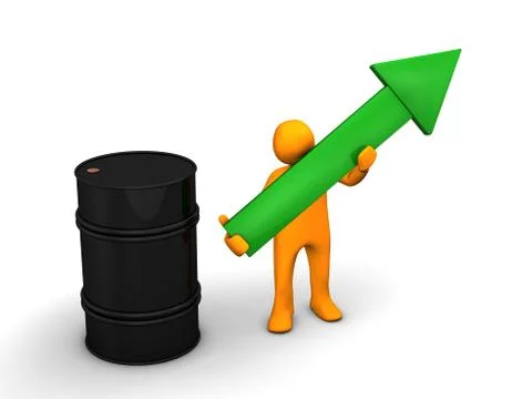Oil barrel Stock Illustration