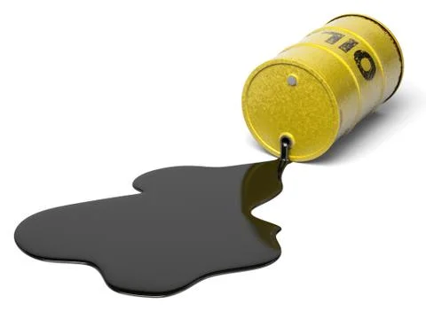 Oil barrel Stock Illustration