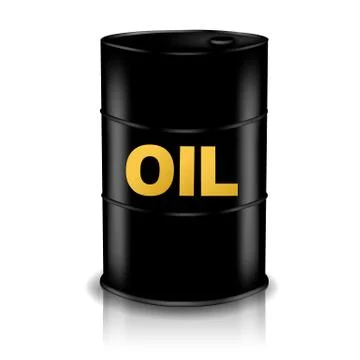 Oil Barrel Stock Illustration