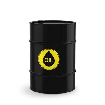 Oil Barrel Stock Illustration