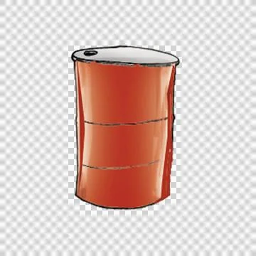 Oil barrel Stock Illustration