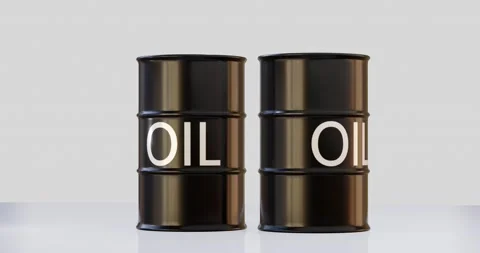 Oil barrels Video stock 183914014