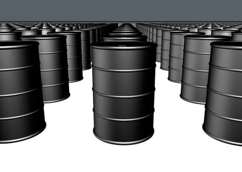 Oil barrels 스톡 일러스트