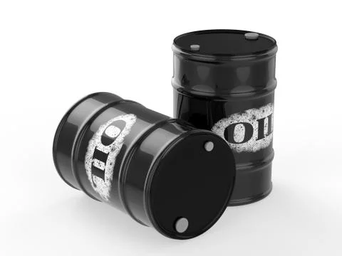 Oil barrels Illustrazione stock