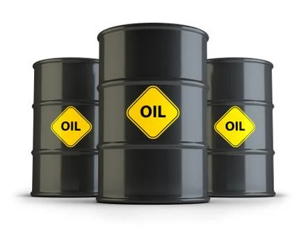 Oil barrels Stock Illustration