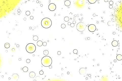 Oil bubbles abstract background Stock Photos