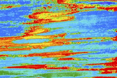 Oil bubbles inside water base form patterns Stock Illustration