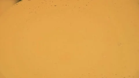 Oil bubbles in slow motion, gradient lighting, macro Stock Footage 169073976