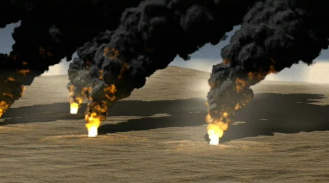 Oil burn Stock Footage 402567