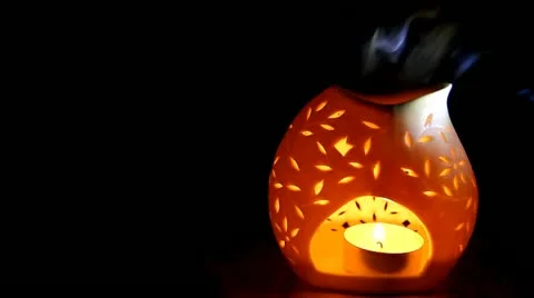 Oil burner Stock Footage 12698882