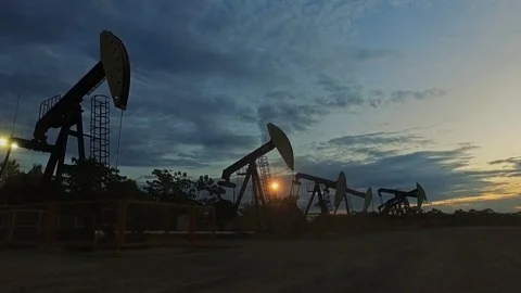 Oil Camp Vídeo Stock 83403664