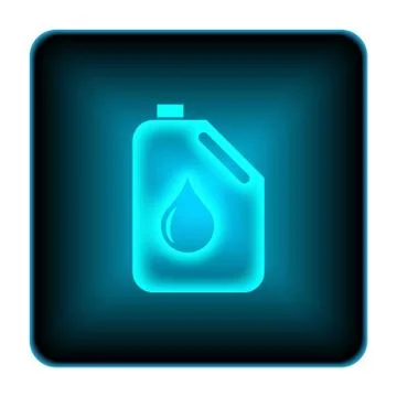 Oil can icon Ilustración de archivo