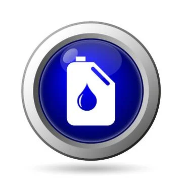 Oil can icon. Internet button on white background.. Ilustración de archivo